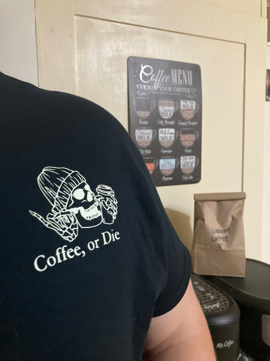 'Coffee, or Die.' Short Sleeve T-Shirt